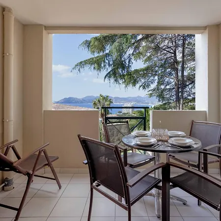 Apartment Flow Bleus - Balcon Vue Mer, Piscine, Tennis Cannes